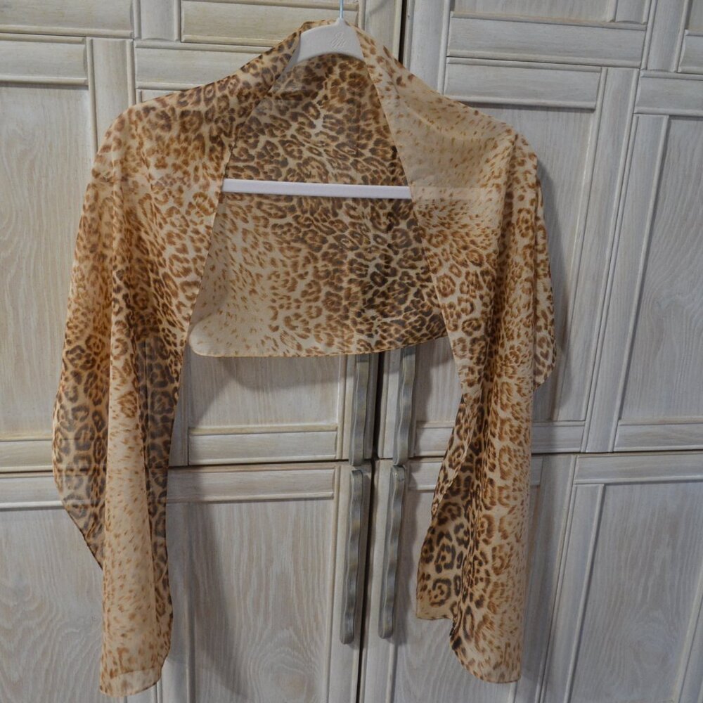 Three Sheer Rectangular Scarves, Two Dennis Basso… - image 2